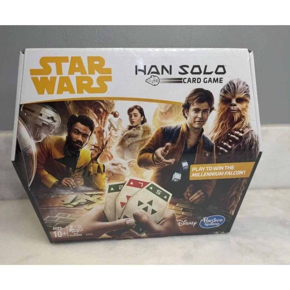 Disney Star Wars Han Solo Sabacc Card Game Hasbro 2017 - Sealed